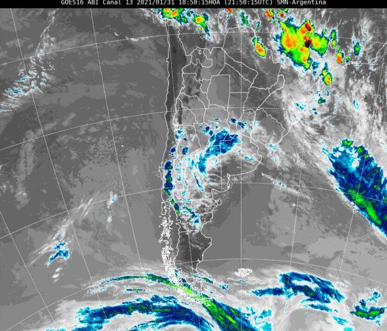 Imágenes satelitales.