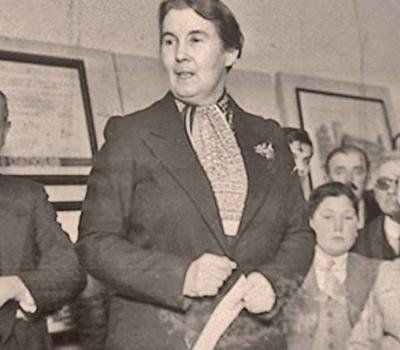 Mujer que hizo historia en nuestro país.