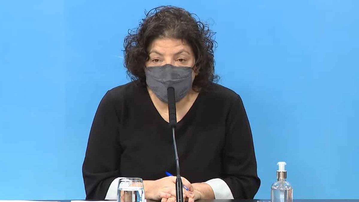 "Después del análisis de los expertos de la Conain y el análisis de la evidencia científica destacamos que la estrategia que estamos llevando adelante es adecuada y está teniendo resultados satisfactorios", indicó Vizzotti.