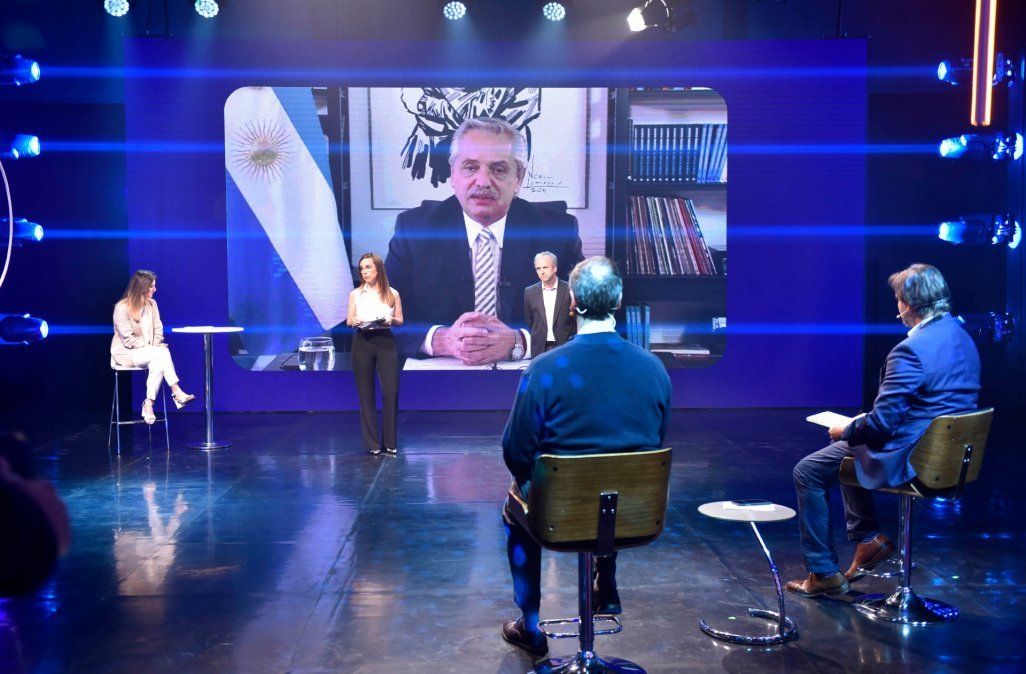 Alberto Fernández inauguró de forma virtual el 56° Coloquio de Idea.