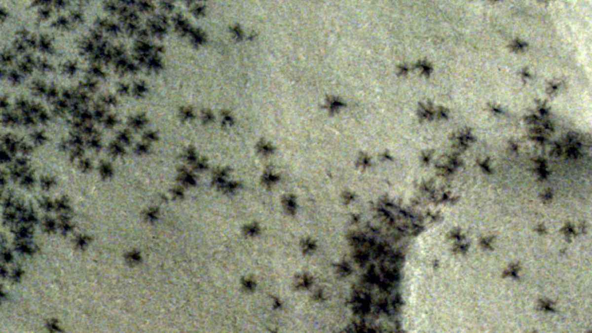 Arañas en Marte: la verdad detrás del fenómeno captado por una sonda europea