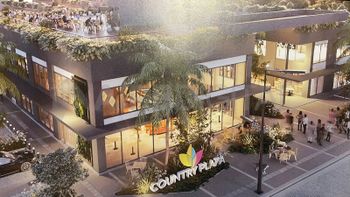 El render de lo que será el proyecto Country Plaza.