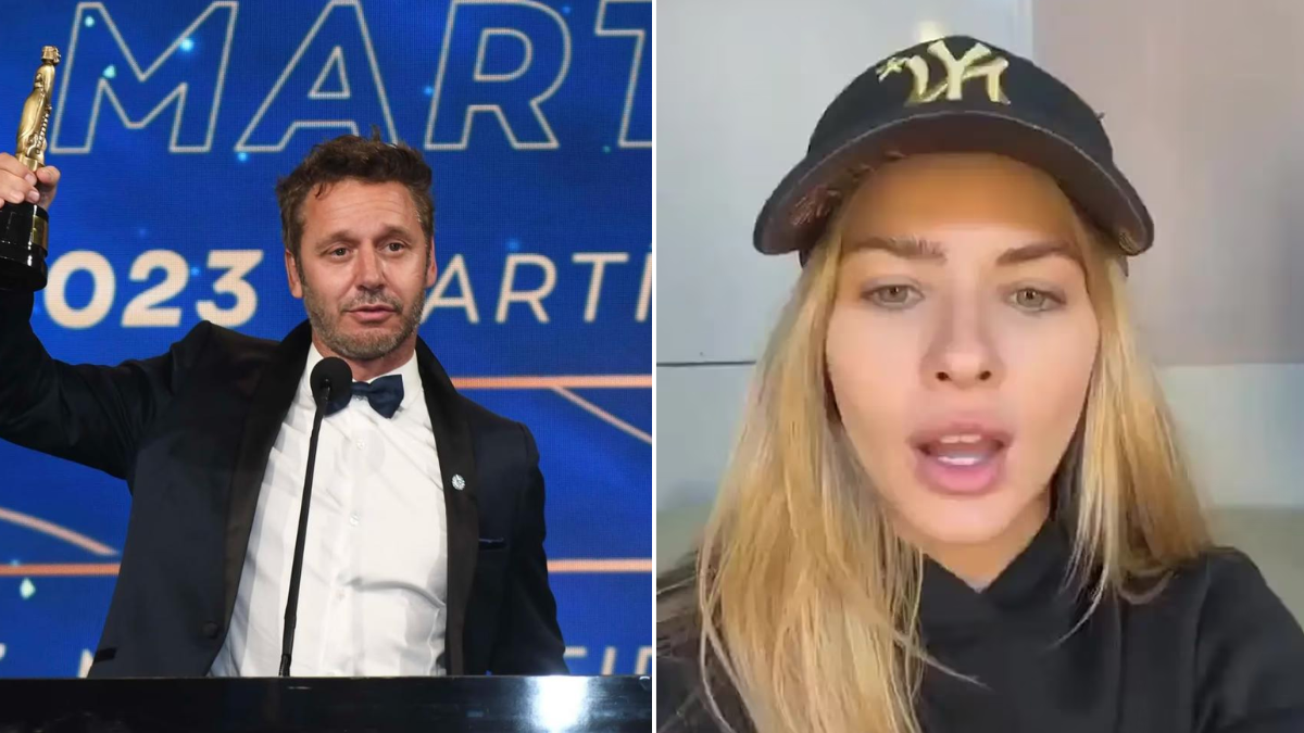 La reacción de la China Suárez a la accidental dedicatoria de Benjamín Vicuña para Pampita: Acá