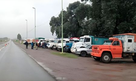 preocupacion entre exportadores de granos por la protesta camionera: afecta la logistica en plena cosecha preocupacion entre exportadores de granos por la protesta camionera: afecta la logistica en plena cosecha