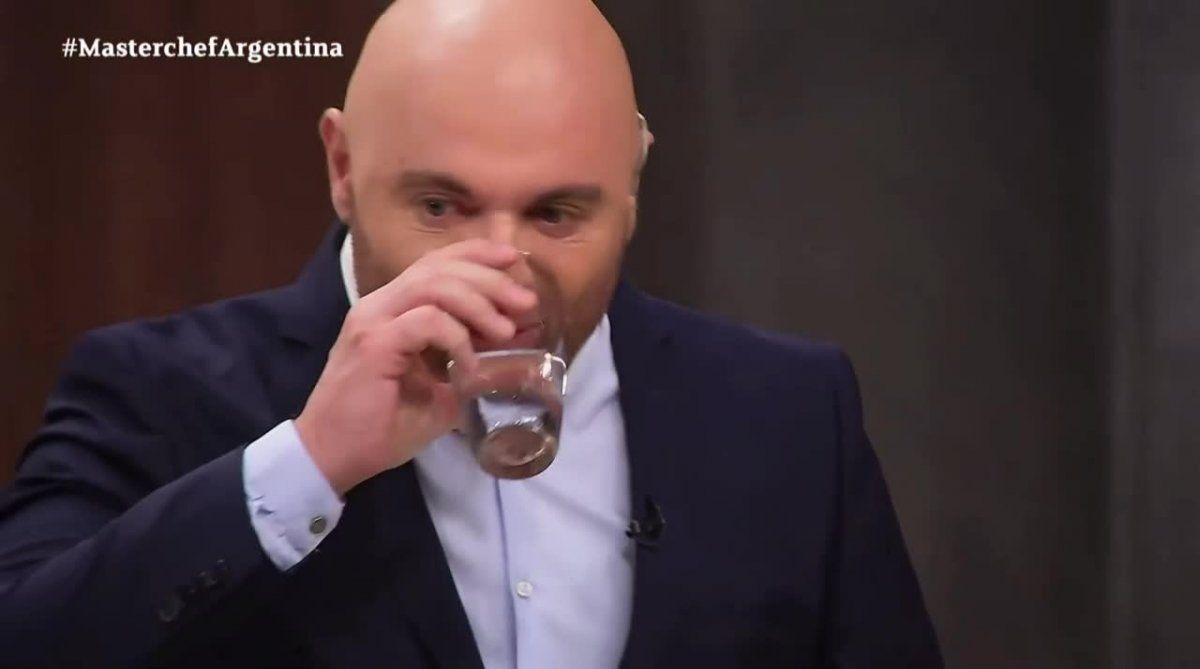 Germán Martitegui se atragantó con el risotto de María ODonell en MasterChef Celebrity 2