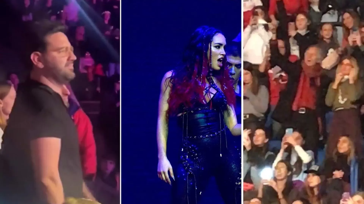 El video de Damián Betular en el show de Lali Espósito que fue furor en las redes