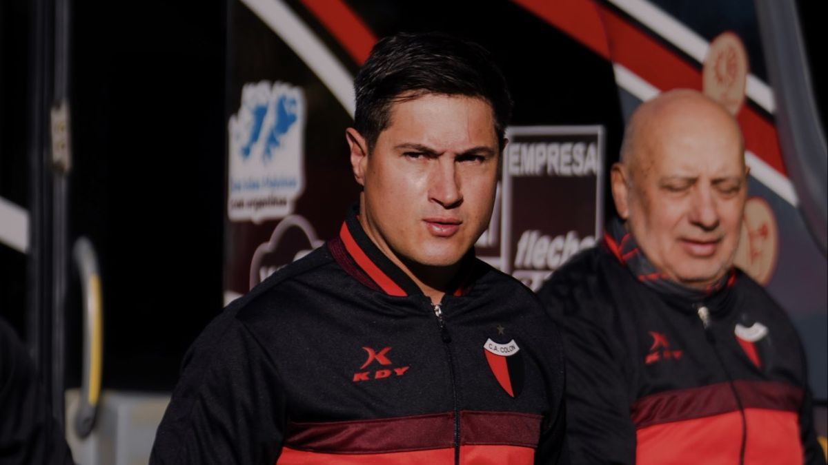 Ezequiel Medrán habló tras el triunfo de Colón y dejó un fuerte mensaje: “Estoy feliz acá”