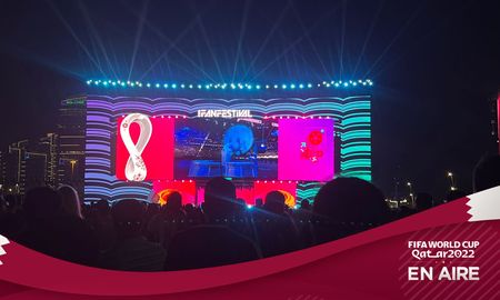 Comenzó el Mundial en Qatar y uno de los enviados de AIRE lo vivió en el Fan Fest. Comenzó el Mundial en Qatar y uno de los enviados de AIRE lo vivió en el Fan Fest.
