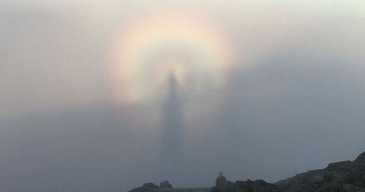 Salen a escalar el día del Año Nuevo y se topan con un fantasma (pero la ciencia da una explicación)