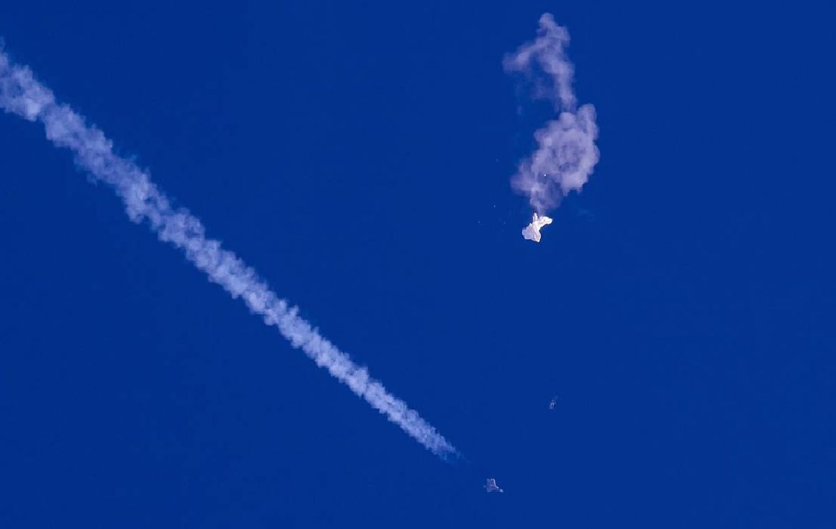 Estados Unidos derribó un OVNI por indicación del presidente Biden- Foto ilustrativa.