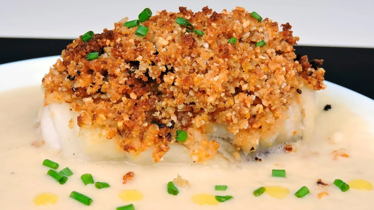 Claudia Villafañe presentó su pescado en croute en MasterChef.