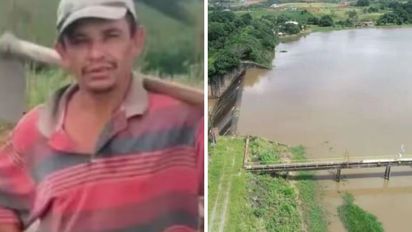Horror en Brasil: dos empresarios balearon a un casero y lo tiraron vivo a una represa