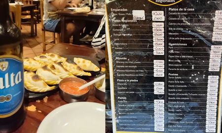 fue a comer a dona salta, pidio 8 empanadas de carne y una cerveza grande: cuanto gasto fue a comer a dona salta, pidio 8 empanadas de carne y una cerveza grande: cuanto gasto