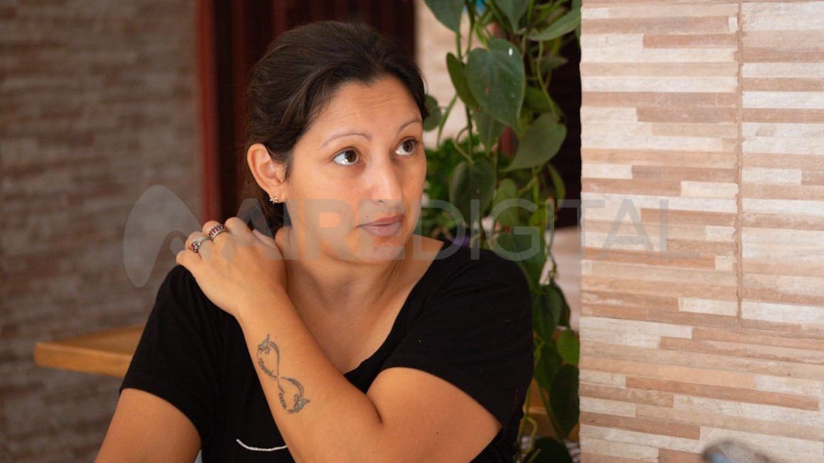 Lorena y su familia se despertaron esta mañana con ruidos en el patio