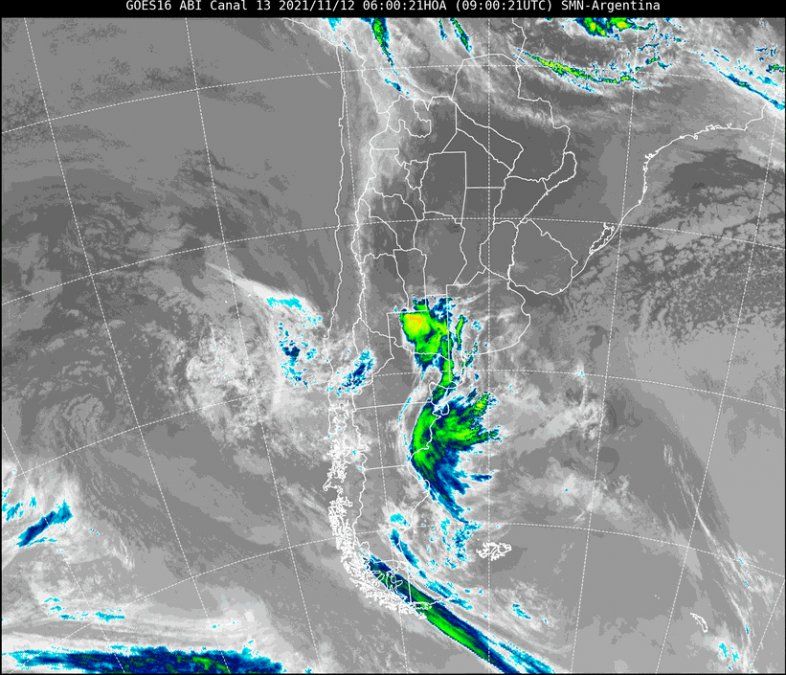 Imágenes satelitales.
