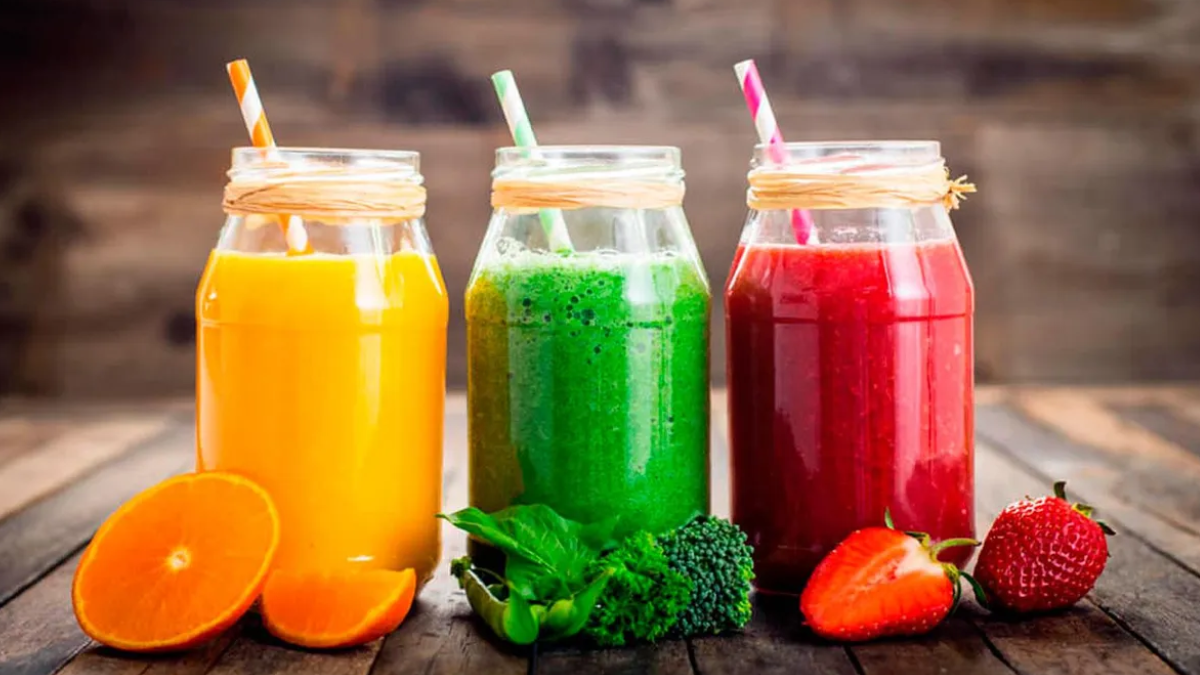 Jugos détox para después de las fiestas.