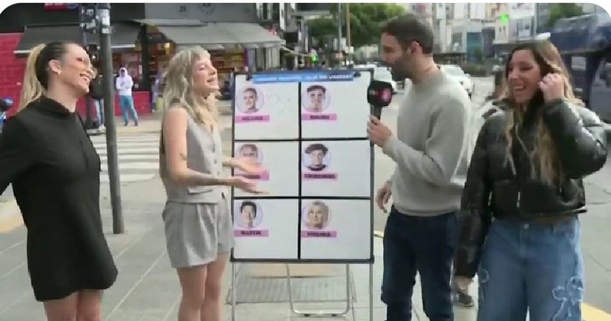 Catalina, Agostina y Paloma, ex participantes de Gran Hermano, participaron en una encuesta callejera para ver quién se irá del programa. Catalina, Agostina y Paloma, ex participantes de Gran Hermano, participaron en una encuesta callejera para ver quién se irá del programa.