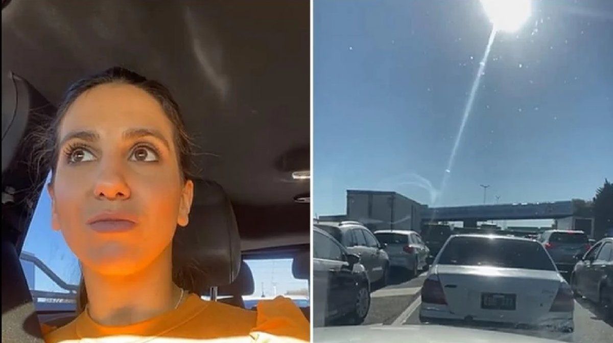 Cinthia Fernández se hizo pis en plena Panamericana