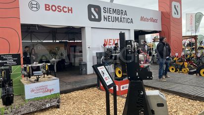 Dosificadores neumáticos y transmisión eléctrica: las innovaciones que Siembra Neumática presentó en la Expoagro 2025