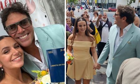 Matías Alé y Martina Vignolo, de 24 años, se casaron en Mar del Plata. Matías Alé y Martina Vignolo, de 24 años, se casaron en Mar del Plata.