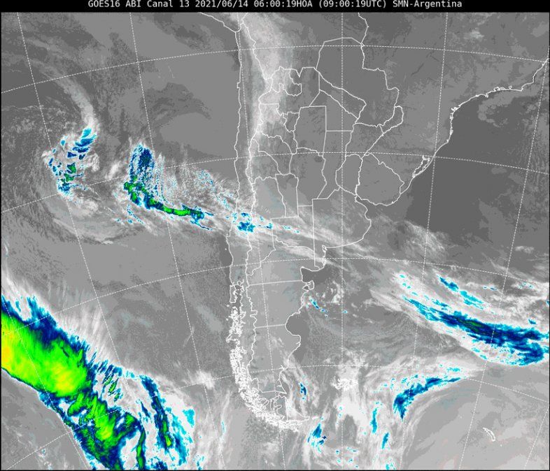 Imágenes satelitales.