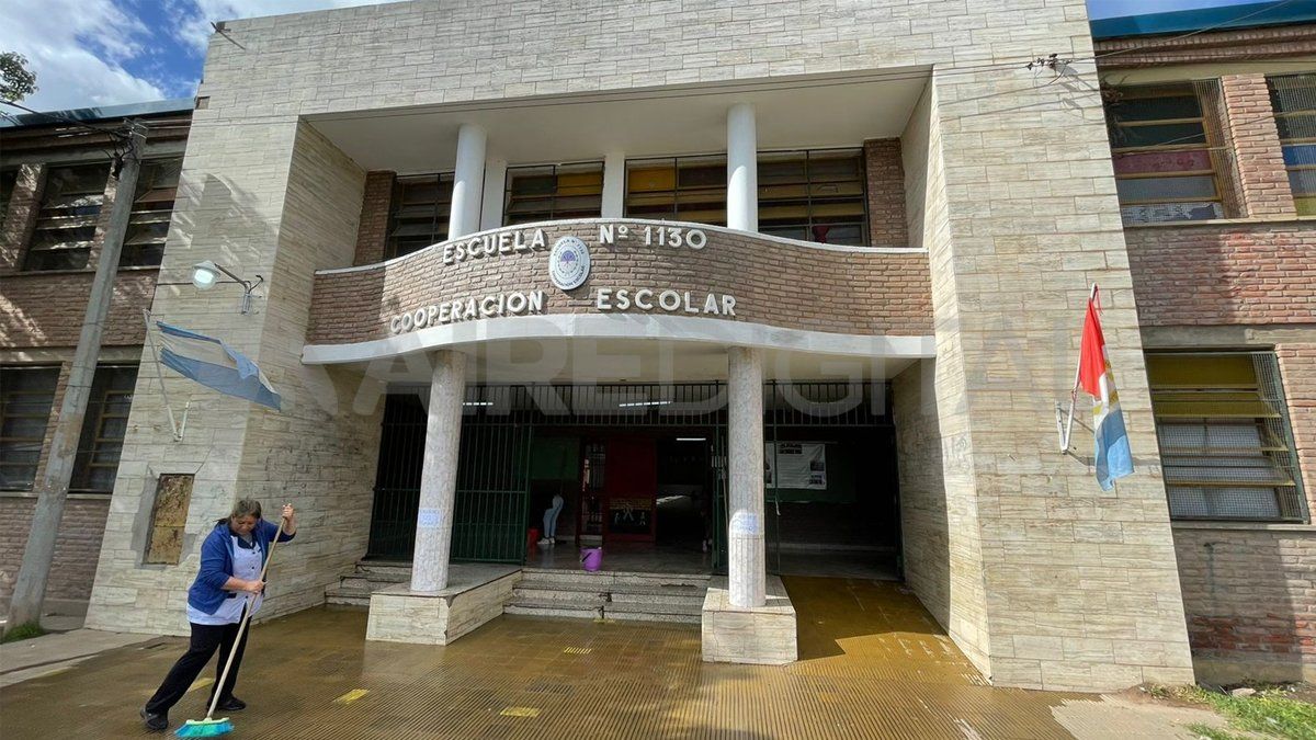 Al establecimiento asisten diariamente 500 alumnos de la mañana y la tarde.