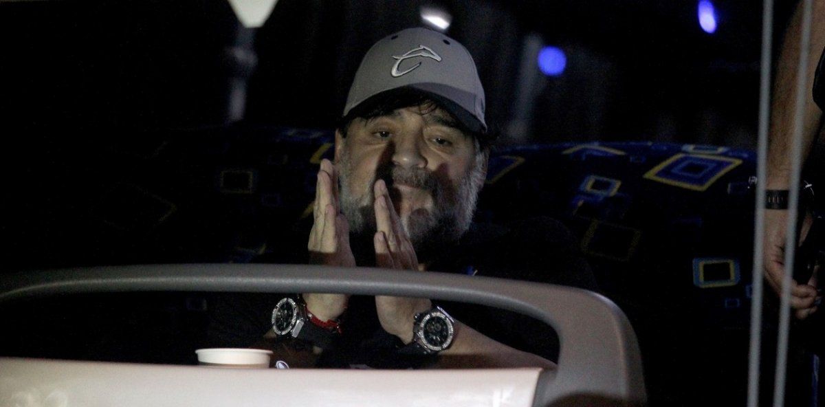 Maradona se mostró dolido por otra final perdida en México