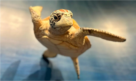 El museo para ver tortugas del Atlántico Sur que el Conicet muestra en su streaming El museo para ver tortugas del Atlántico Sur que el Conicet muestra en su streaming