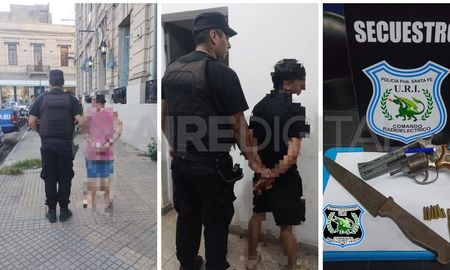 Dos detenidos y dos armas incautadas en medio de una disputa familiar, en la ciudad de Santa Fe Dos detenidos y dos armas incautadas en medio de una disputa familiar, en la ciudad de Santa Fe