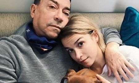 Sofía Pachano junto a su papá Aníbal. Sofía Pachano junto a su papá Aníbal.