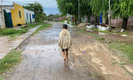 Los vecinos de Villa Oculta piden vivir dignamente. Los vecinos de Villa Oculta piden vivir dignamente.