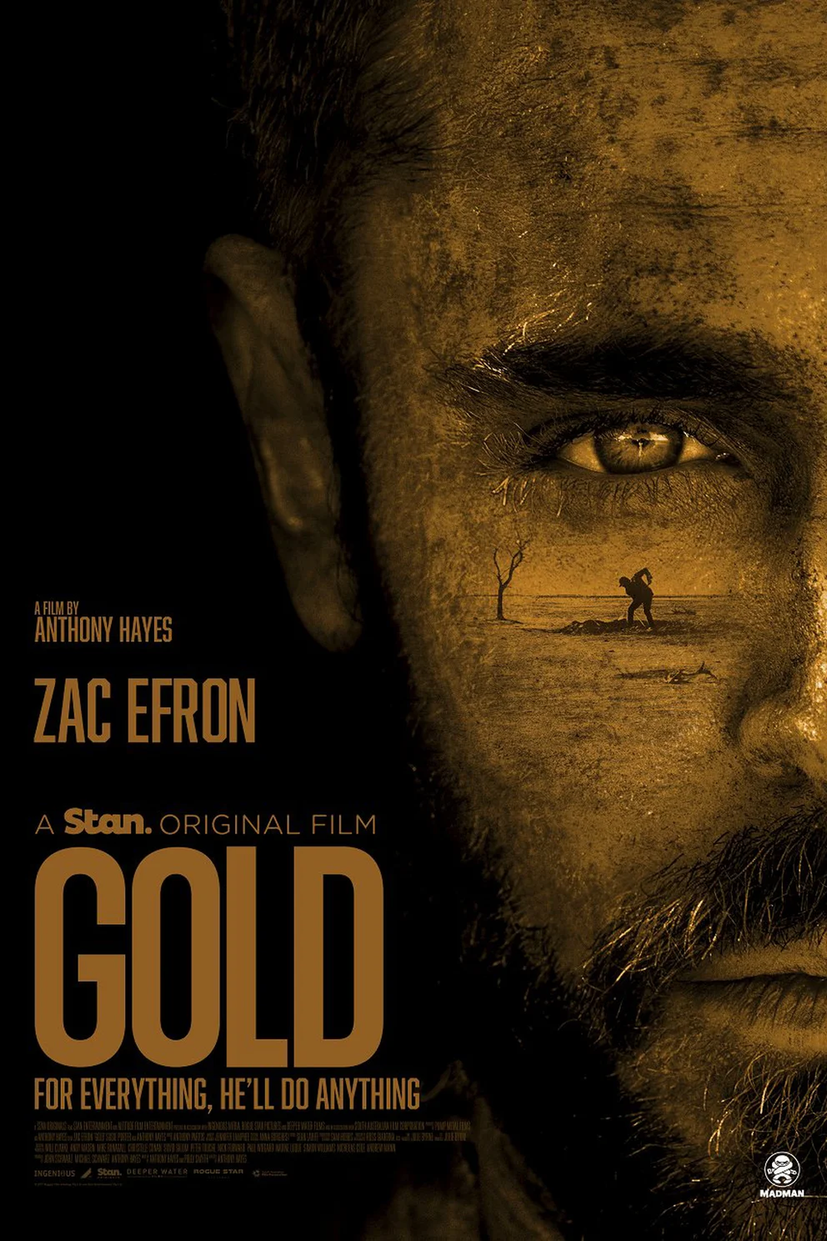 La película Gold es protagonizada por Zac Efron.