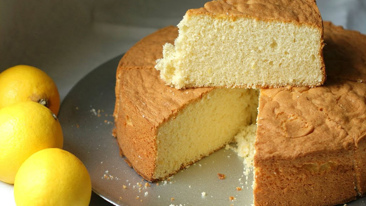 Bizcochuelo de limón con harina de arroz: la receta sin gluten