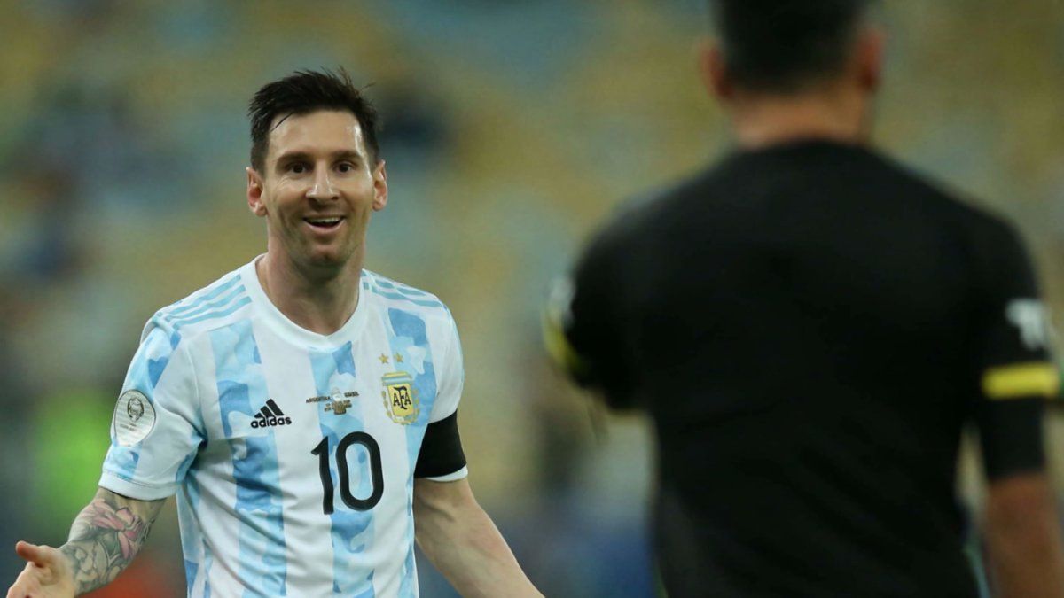 A horas del partido con Brasil