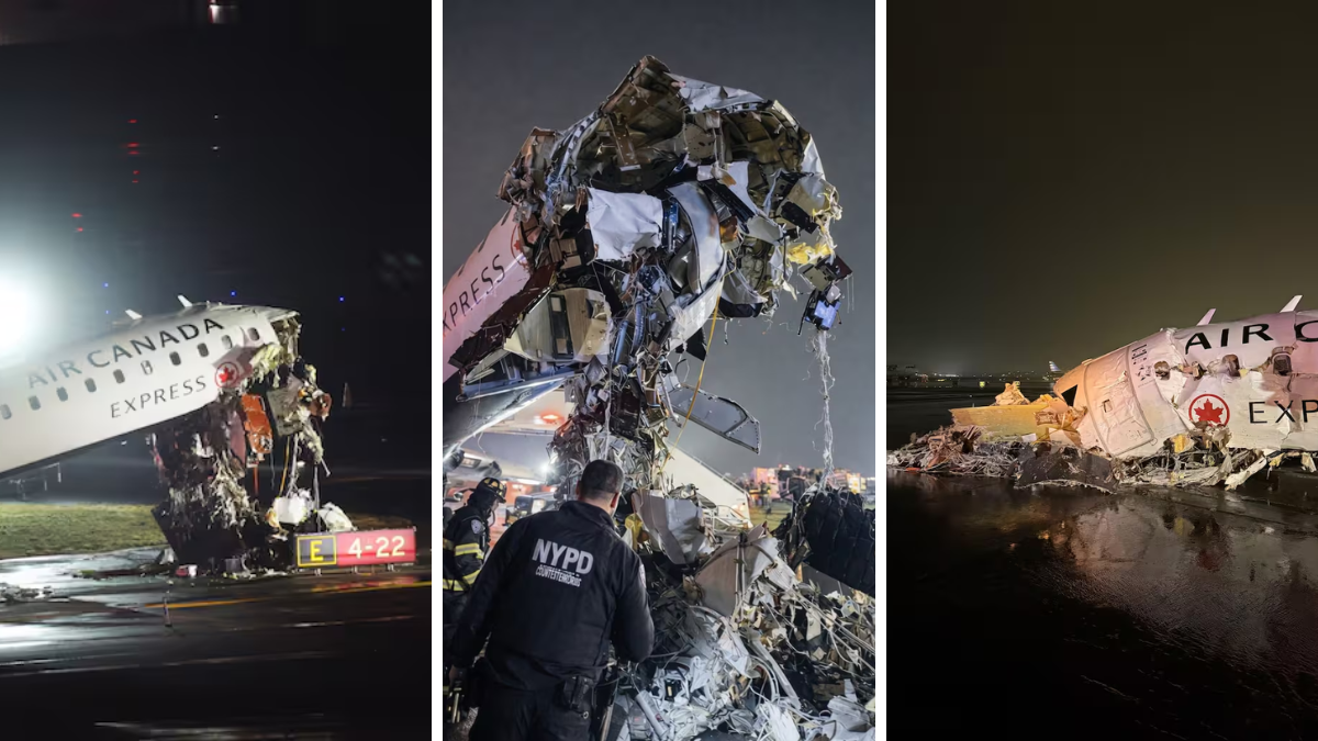 Las impactantes fotos y videos del avión accidentado en una pista en Estados Unidos. Las impactantes fotos y videos del avión accidentado en una pista en Estados Unidos.
