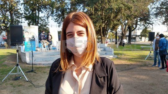 Josefina Viano es precandidata a concejal por el peronismo en Santo Tomé.