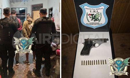 Detuvieron a dos hombres tras tirotear una casa Detuvieron a dos hombres tras tirotear una casa
