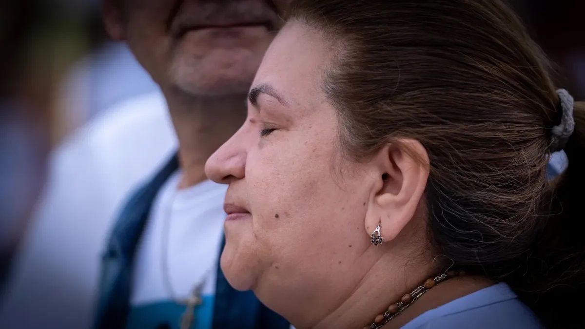 La mamá de Fernando Báez Sosa hizo uso de su derecho de expresar unas últimas palabras.