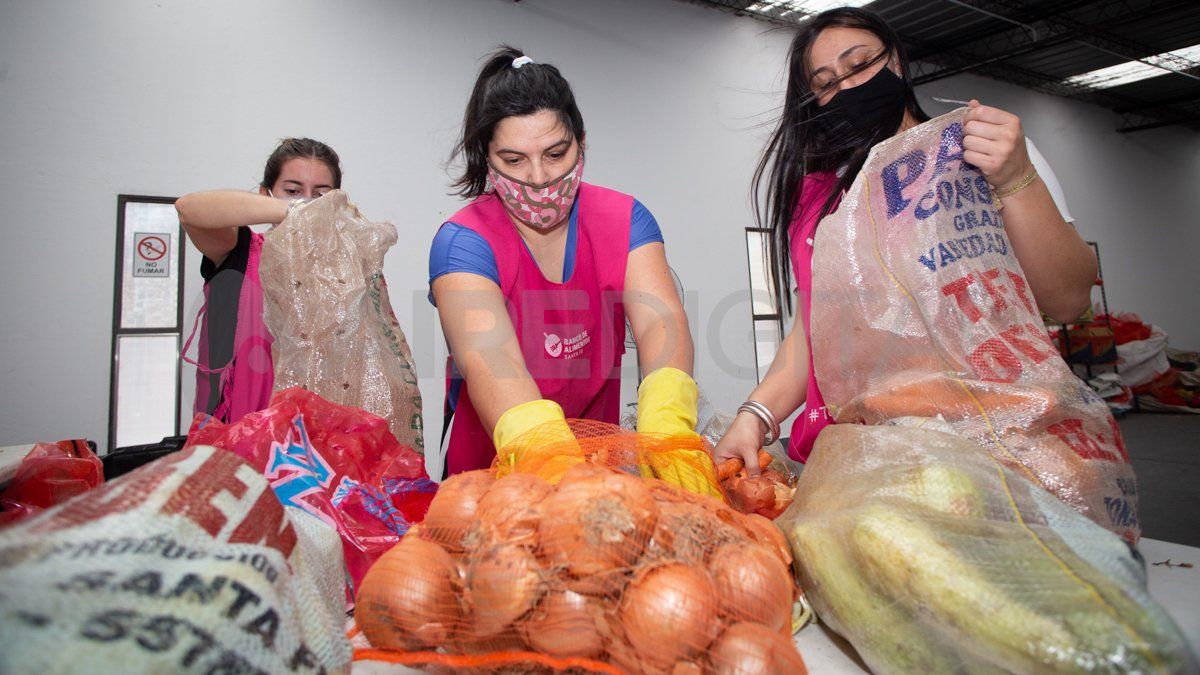 Todos los bolsones cuentan con los mismos productos y el mismo pesaje.