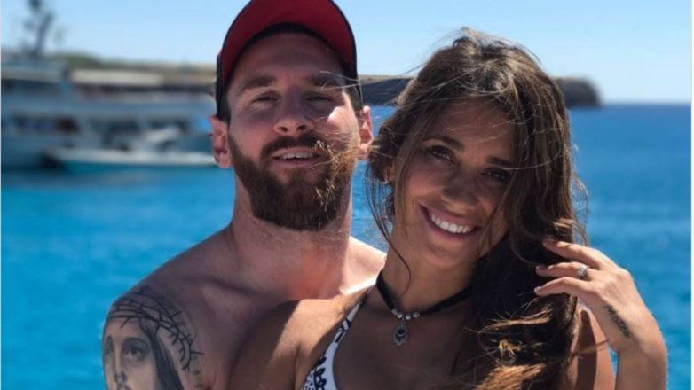 Antonella Roccuzzo enamoradísima de su hijo más chico