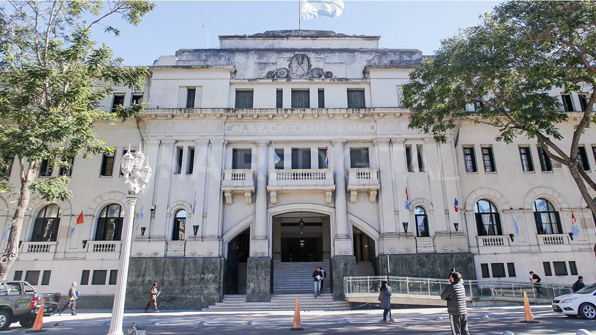 El juicio abreviado que se desarrolló este lunes en los Tribunales de la ciudad de Santa Fe.