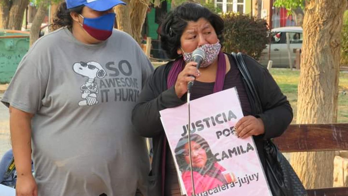 Familiares de Camila Peñalva