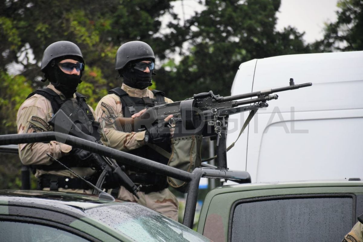 Bullrich no dio detalles sobre el rol que tendrán las Fuerzas Armadas cuando desembarquen en Rosario.