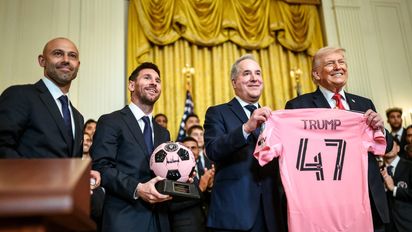 Lionel Messi entró junto a Donald Trump a la Casa Blanca: Inter Miami visitó al presidente de Estados Unidos