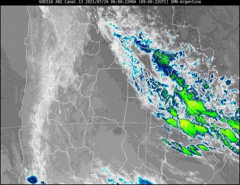 Imagen satelital.