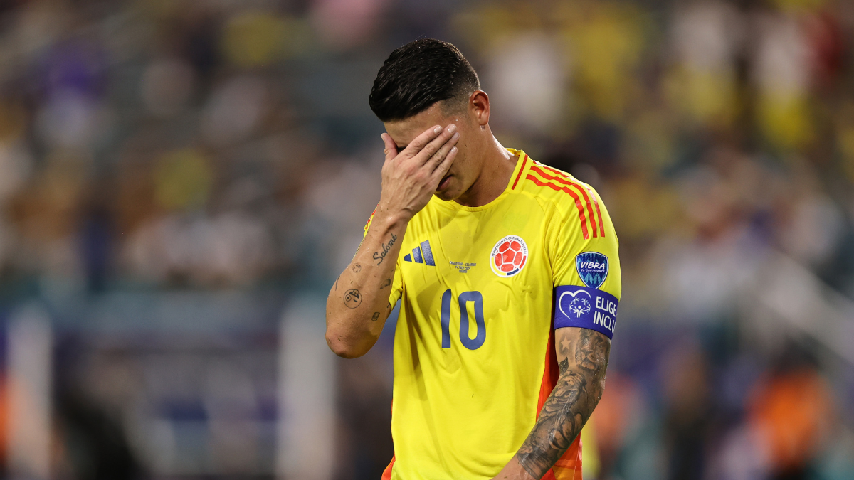 Colombia se quedó al borde de la orilla frente a Argentina