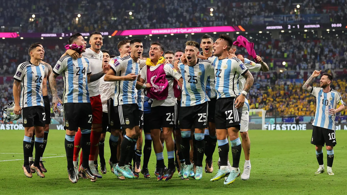 La selección argentina ganó y está entre los ocho mejores equipos del Mundial de Qatar 2022.