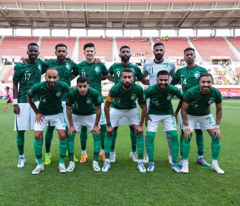 Arabia Saudita, rival de Argentina en el Mundial de Qatar, perdió ante Colombia