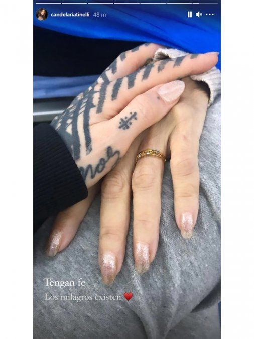 Soledad Aquino recibió el alta médico y abandono el sanatorio donde permanecía internada.