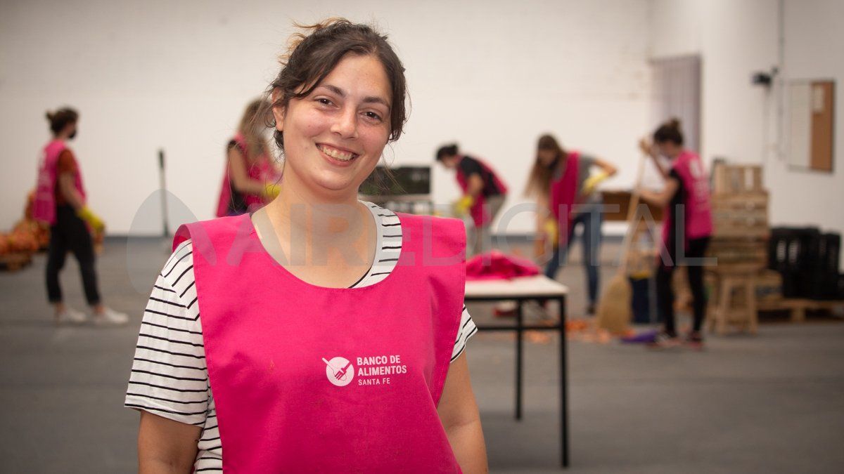 Natalia Sarrichio, licenciada en Nutrición y una de las profesionales a cargo del equipo de recupero.